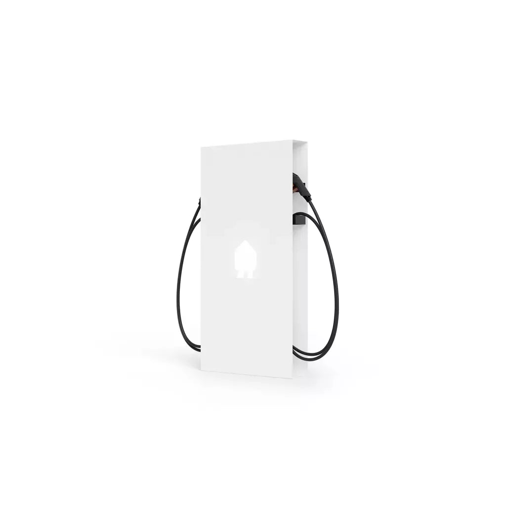 SMAPPEE EV Base White standalone lader 1 of 3-fase tot 2 x 22 kW met 5m kabel