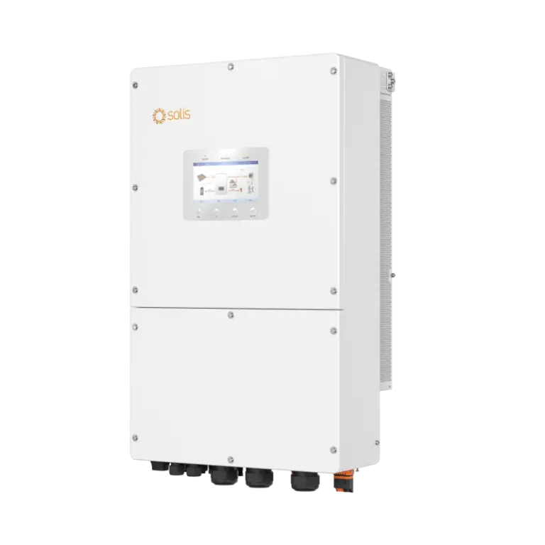 Onduleur Solis S6, 30kW/30kVA, hybridee, triphasé, 3 MPPT - 5 ans de garantie