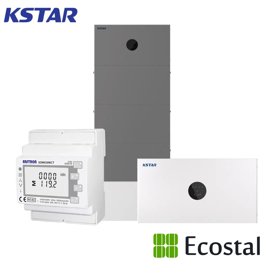 Kit Kstar All-in-one triphasé 10kVA/10.24kWh (compteur inclus)