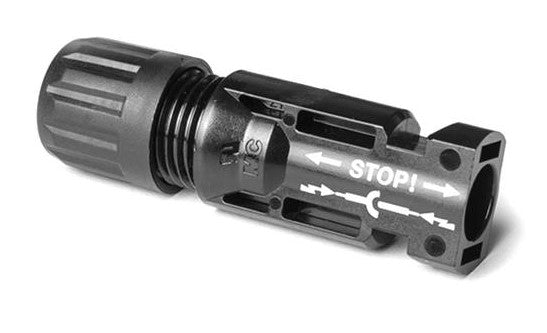 Connector mannelijke MC4 4–6 mm² (PIN inbegrepen)