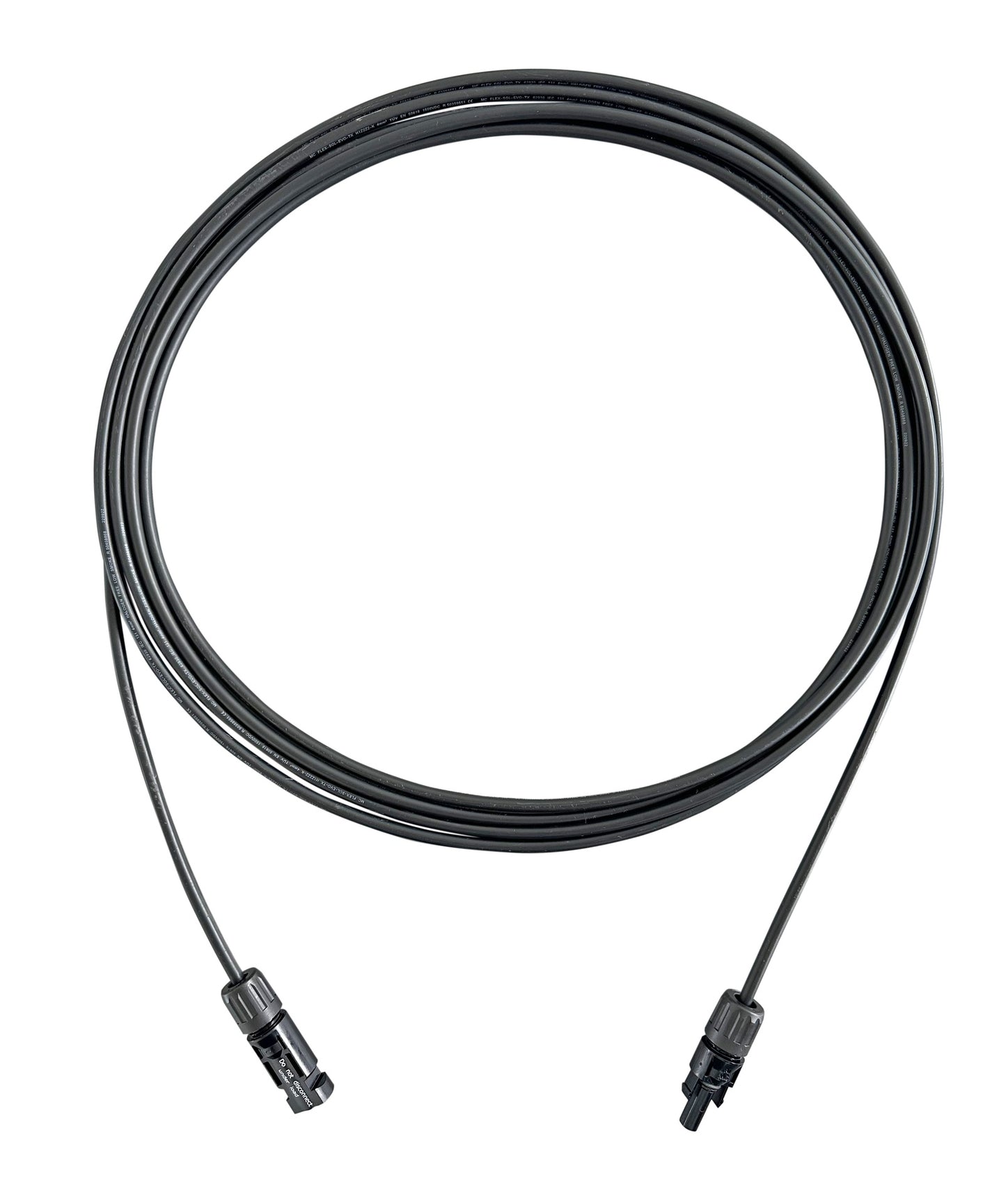 Rallonge de cable solaire MC4 6mm² (100 cm)