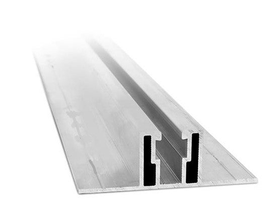 Trapez light profiel 6m niet doorboord (verplicht 150cm EPDM + 32 bi-facial schroeven)