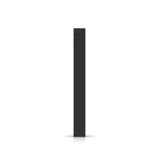 SMAPPEE EV One Black standalone lader 1 of 3-fase tot 22 kW geleverd met anker