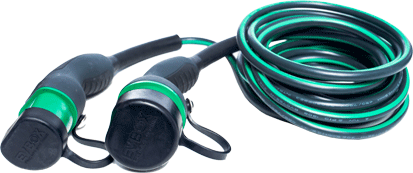 EVbox oplaadkabel voor auto 6m driefasig 32A Type 2 