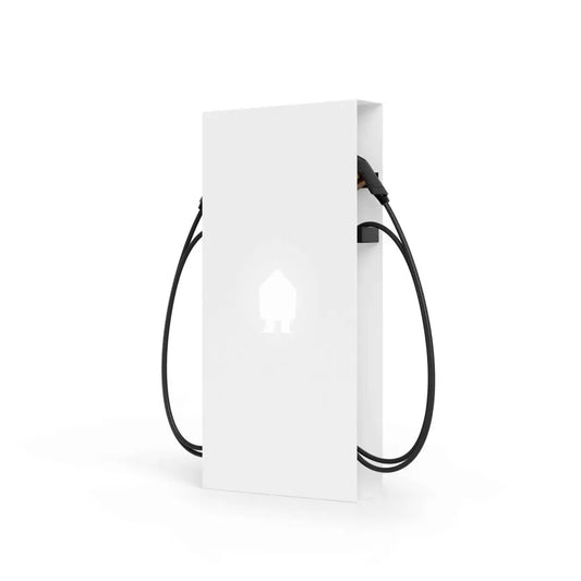 Charger Smappee EVBASE DUAL CORE 2 X CABLES WHITE EVDB-2332-C5-W Three phase 22kW AC Cable 5m Type 2 - 2 year warranty