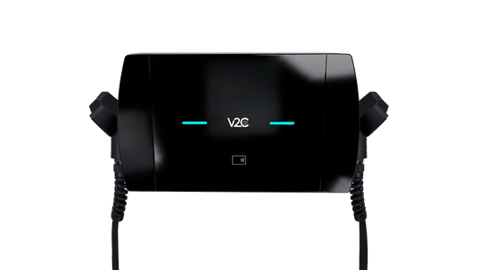 Charger V2C ALV-X2-32-3-OL5-P-MID-F, 44kW, driefasig, AC, cable 5m, T2S - 3 jaar garantie