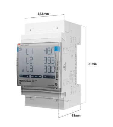 WALLBOX | POWER BOOST | THREE-PHASE | INLINE | MTR-3P-65A