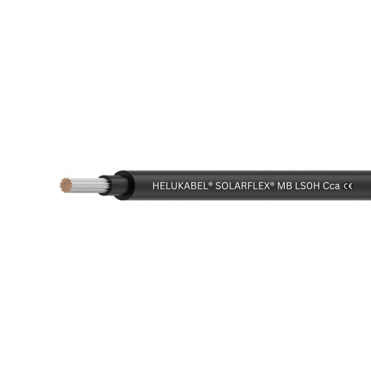 10mm² zwarte kabel 500m TUV/IEC60332 Cca