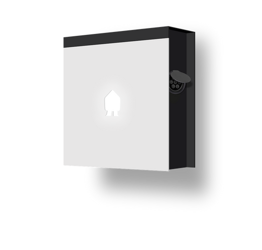 SMAPPEE | EV Wall | HOME |  Mono 7.4kW |  socket- EVW-132-BR-E-W