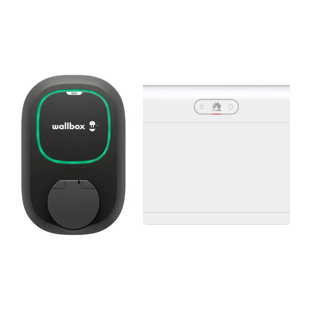 Kit Wallbox Pulsar Max 22kW Socket + batterie Huawei 5kW