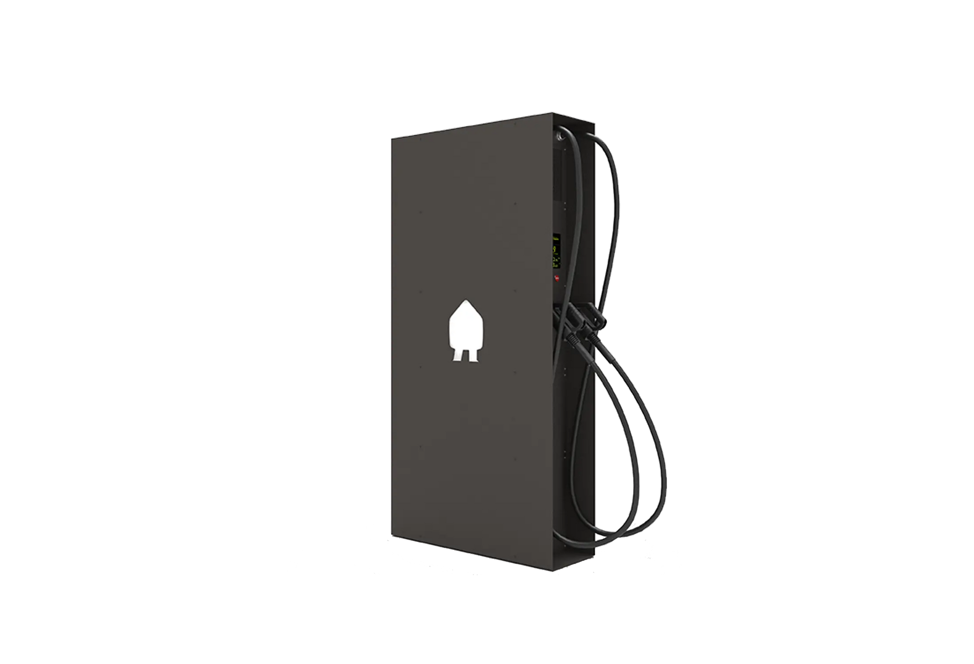 SMAPPEE EV Base Zwarte standalone lader 1 of 3-fase tot 2 x 22 kW met stopcontact