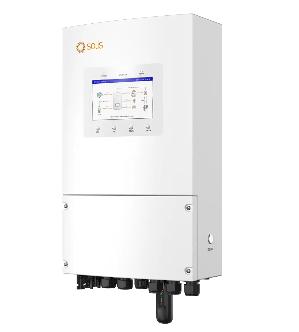 Onduleur Solis S6, 3kW/3kVA, hybride, monophasé, 2 MPPT, DC SW, pour batteries LV, Smart port, 1Ph compteur & S2-WL-ST inclus - 10 ans de garantie