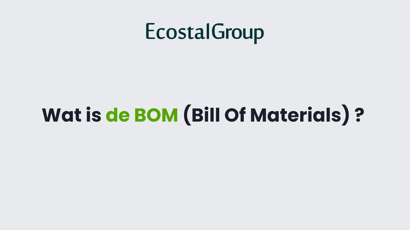 Hoe gebruik je BOM?