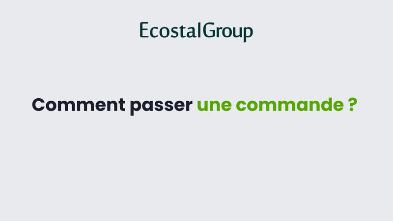 Comment passer une commande ?