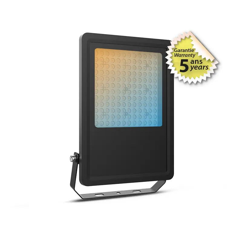 Projecteur LED Noir 100W CCT IP65 LUMOS PRO - Garantie 5 ans