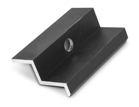 Eindklem zwart 30mm