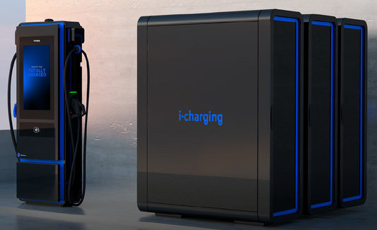 Charger I-CHARGING BB Plus (Dispenser Paires with Max Power Unit), kW, three phase, DC, cable 4,7m, 2*CCS2 - 2 years warranty