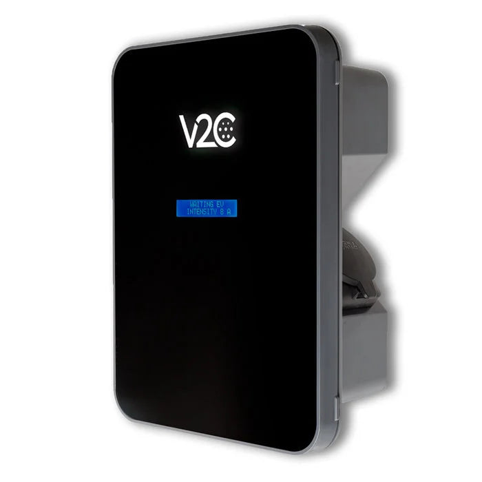 Chargeur V2C Trydan, 7,4kW, monophasé, AC, Socket, T2S - 3 ans de garantie