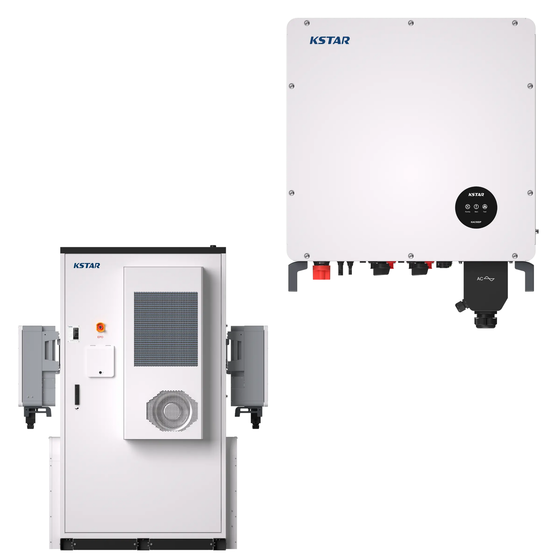 All-in-one Kstar C&I ESS 50kVA / 107kWh - KAC50DP2+BC107DE2 – 10 jaar garantie