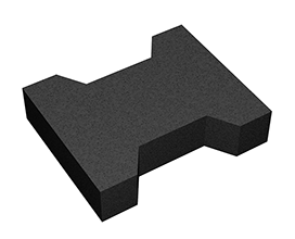Sunbeam Nova Rubber Blok