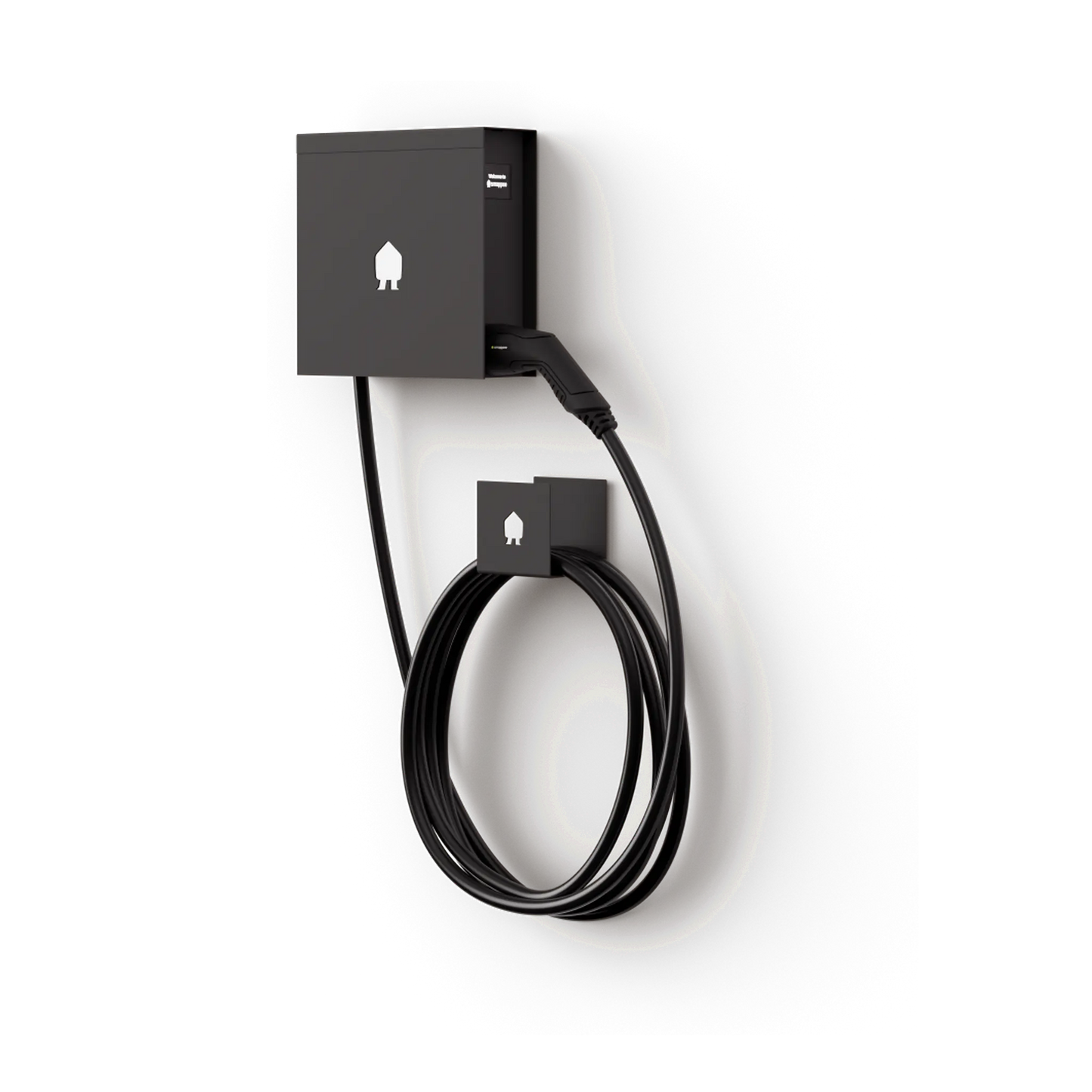 Chargeur Smappee EV Wall Black, 22kW, triphasé, Cable 8m, Type 2 - 2 ans de garantie