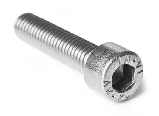 Schroefdraad M8/25 A2 DIN912 gekartelde kop (100 st)